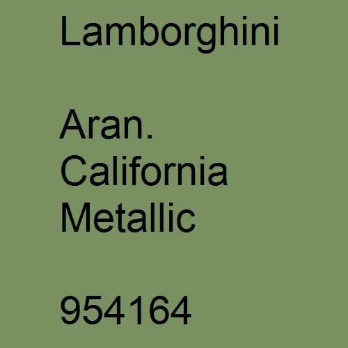 Lamborghini, Aran. California Metallic, 954164.